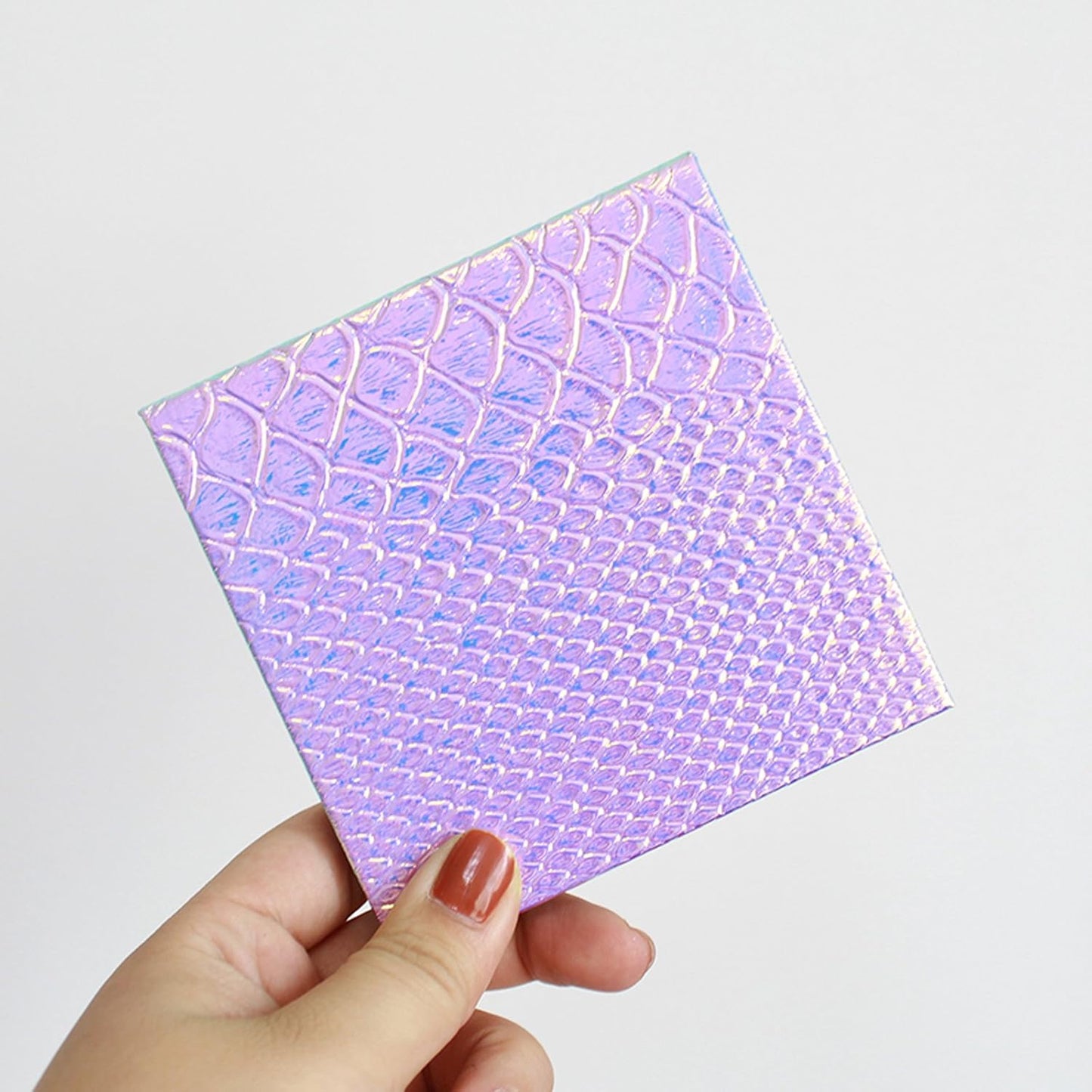 Empty Eyeshadow Makeup Box Magnetic Cosmetics Palette Eye Shadow Fish Scale DIY Storage Tray Small Size