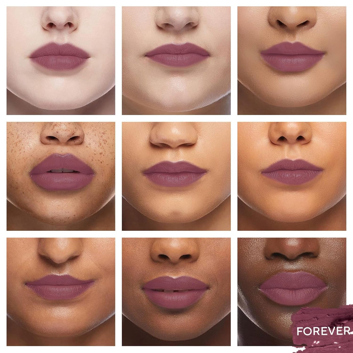 Mirabella - Velvet Matte Lip Crayon, Retractable Highly-Pigmented 2-in-1 Makeup, Long-Lasting Hydrating Lipstick Crayon + Lip Liner, Moisturizing Cream-to-Matte Lipcare Formula, Forever