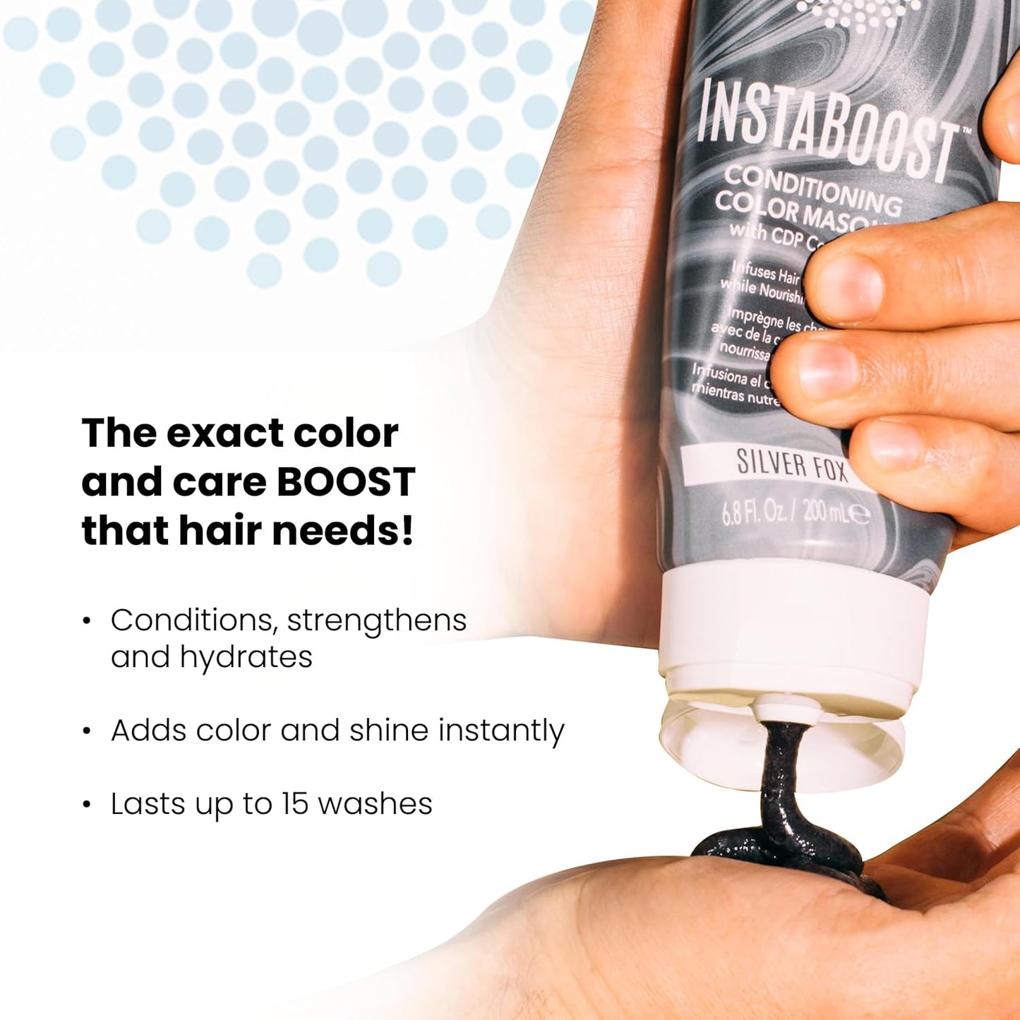 ALOXXI InstaBoost Conditioning Color Mask in Copper Cabana, Deposits Copper Color and Deeply Conditions Hair, 6.8 Fl Oz