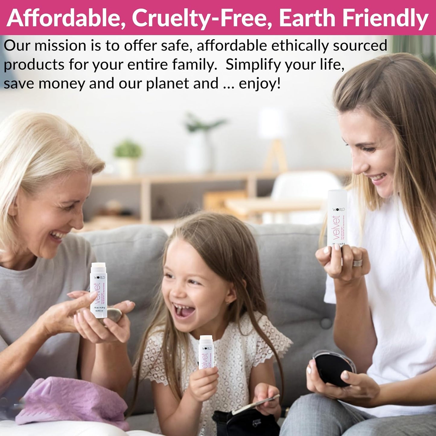 VELVET NOT JUST A LIP BALM