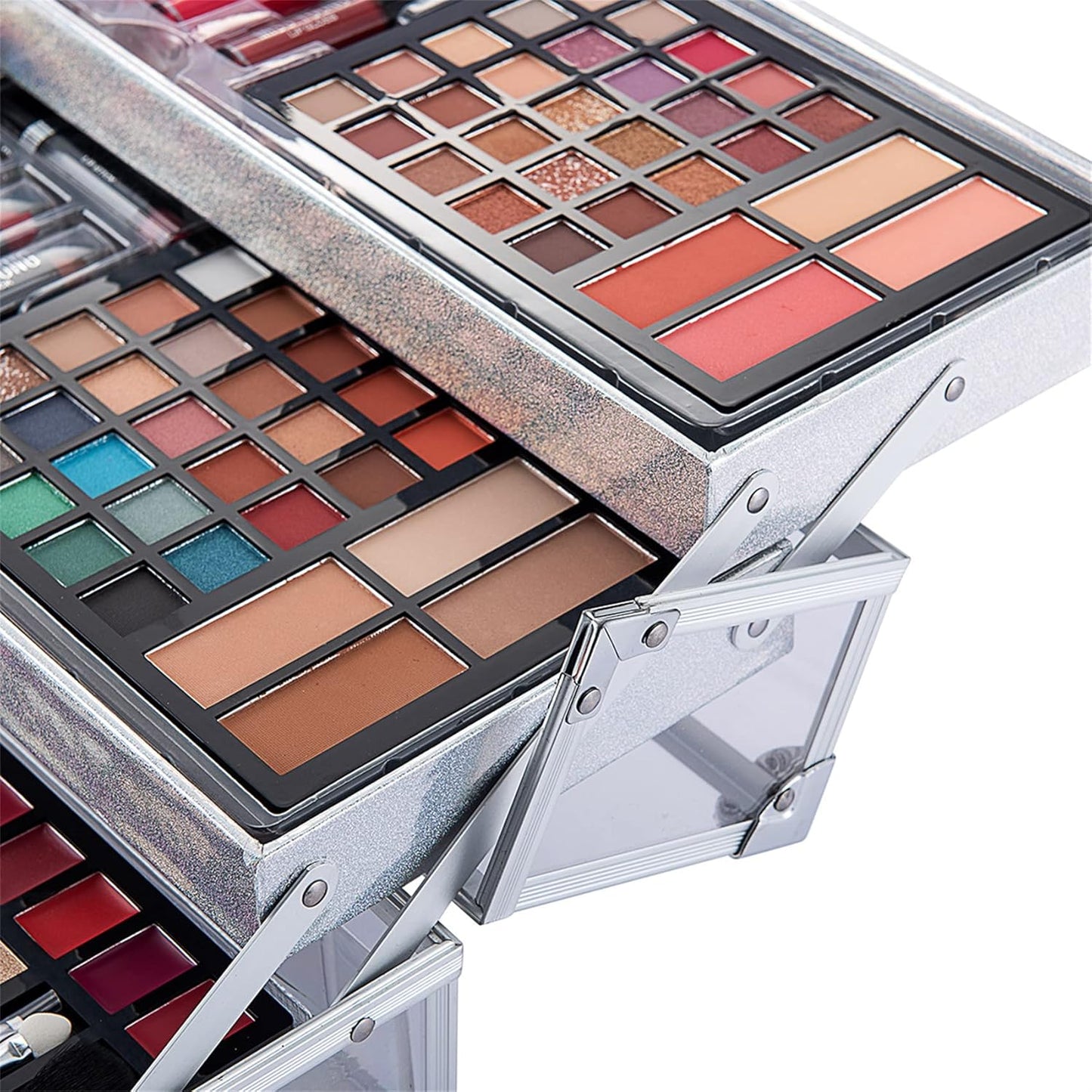 74 Colors Makeup Kit All-in-one Makeup Set, Cosmetic-Gift for Women -Include Makeup Brush Set, Eyeshadow Palette, Brow Powder, Eyebrow Pencil, Lip brush -(Multicolor 102)