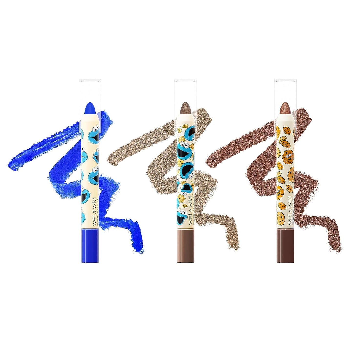 wet n wild x Sesame Street, Om Nom Nom 3-Piece Multi-Stick Kit