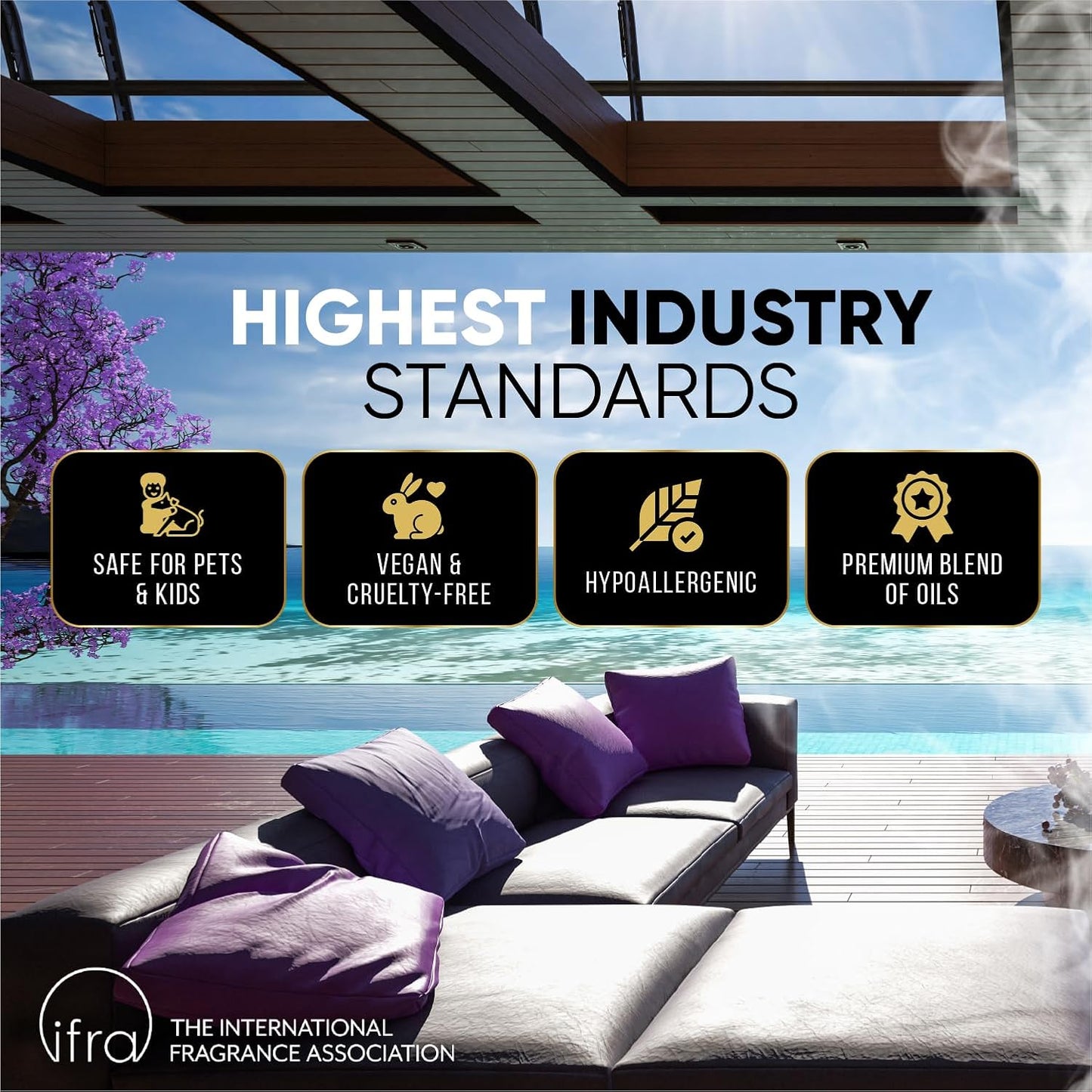 Luxury Hotel Diffuser Oil for Hotels and Homes - Aromatherapy Oils for use with an Essential Oil Diffuser at Home - Fragrance-Scent Diffuser Oil Blend (Rose Amour) 4.05fl oz (120ml)