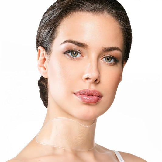 BLUMBODY Neck Wrinkle Patches – Anti-Wrinkle Silicone Patches for Skin Firming, Tightening – Reusable Overnight Pads – Anti-Aging Crepe Erase Pads – Neck, Décolleté (1.5-Month Supply)