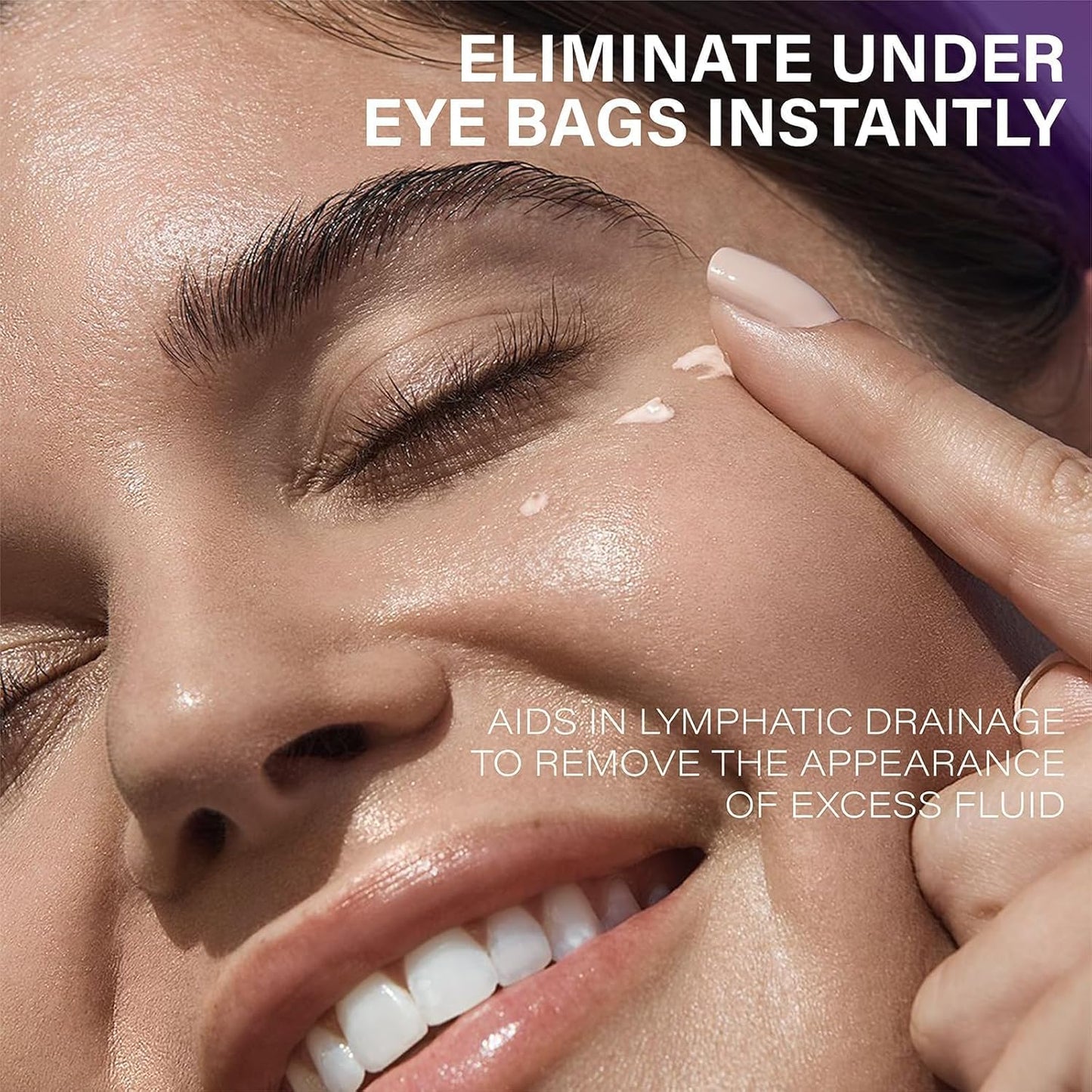 Instant Face Lift - 2.0 Instant Firmx Eye, Eye Cream for Puffiness and Bags Under Eyes. Instant Wrinkle Serum, Available on Face and Neck, Tightens Delicate Skin 1.01oz/Purple