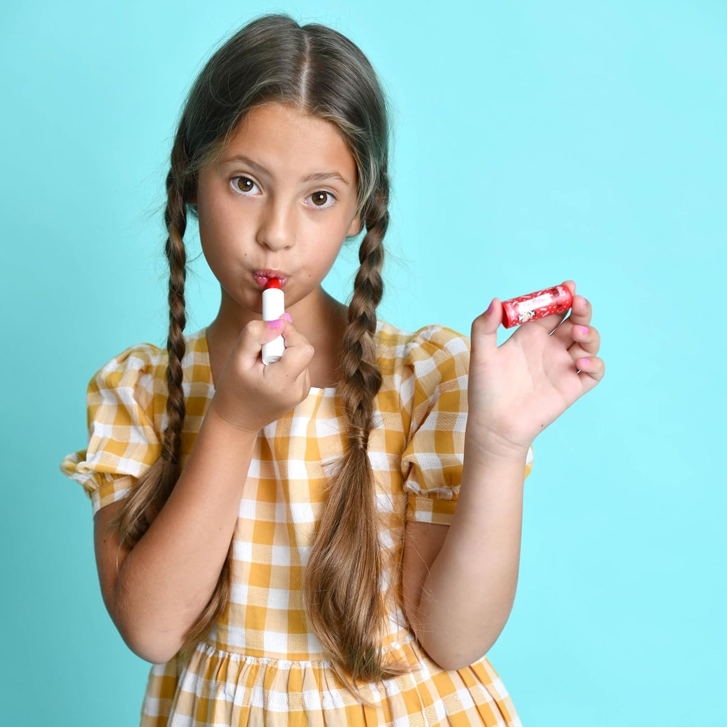 MISS NELLA Kids Bag of Glamorous Picks Makeup & Nail Polish Set Safe and Fun Gift - Hypoallergenic, Dermatologically Tested Kid-Friendly, Non-Toxic, Cosmetic Bag Included – Special Edition