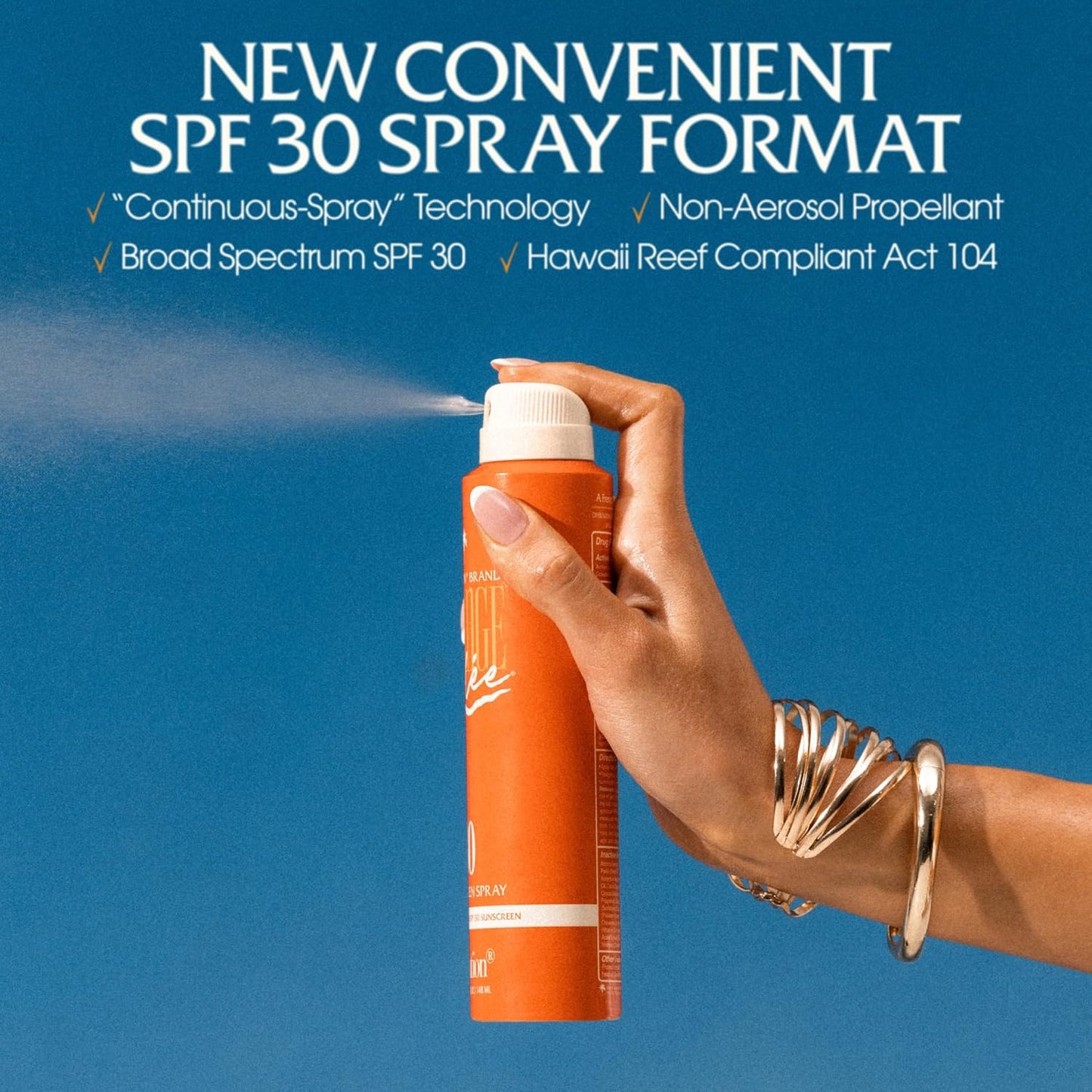 Vacation Orange Gelée SPF 30 Sunscreen Spray Oil & Air Freshener Bundle, Tanning Oil with SPF, Suntan Lotion Spray, Transparent on All Skin Tones, Dermatologist-Tested, Vegan, 5 Fl. Oz.